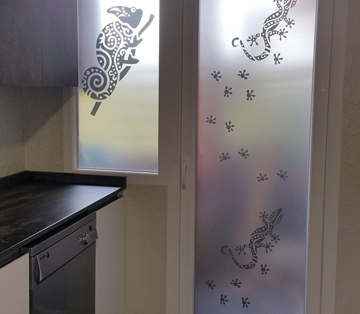 vinilo de corte con glass