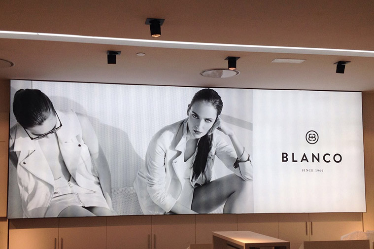 textil impreso con iluminacion led