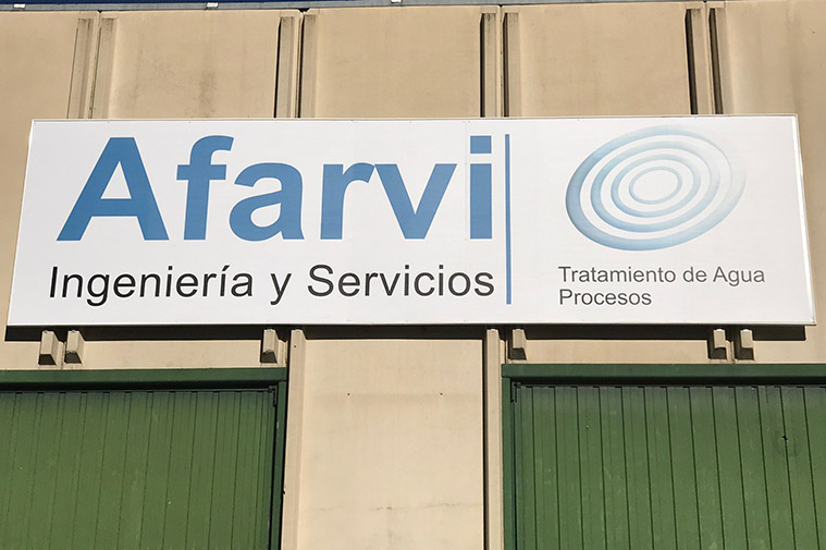 rotulo opaco con vinilo impreso laminado