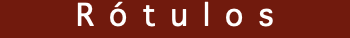 Rótulos