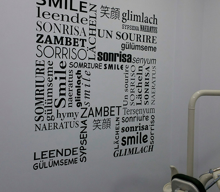 vinilo de corte negro